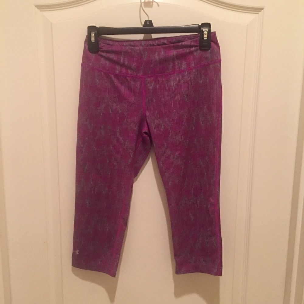 Purple Under Armour Capris 